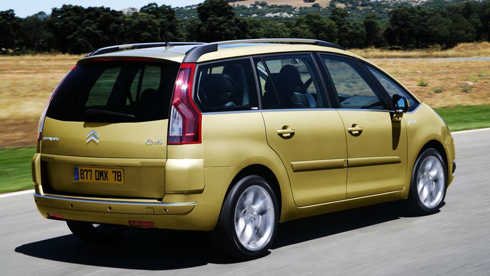 Citroën C4 Grand Picasso — dane techniczne, wymiary, silniki, spalanie, pojemność, ceny, opinie
