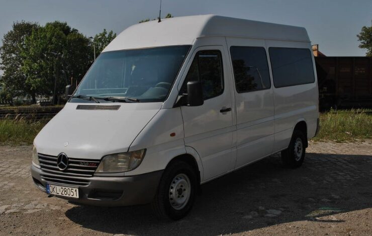 Mercedes Benz Sprinter II — dane techniczne, wymiary, silniki, spalanie, pojemność, ceny, opinie