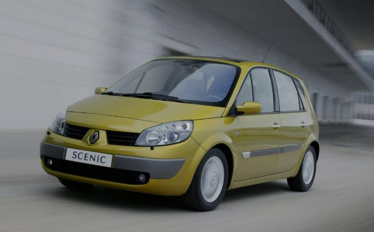 Renault Scenic II — dane techniczne, wymiary, silniki, spalanie, pojemność, ceny, opinie