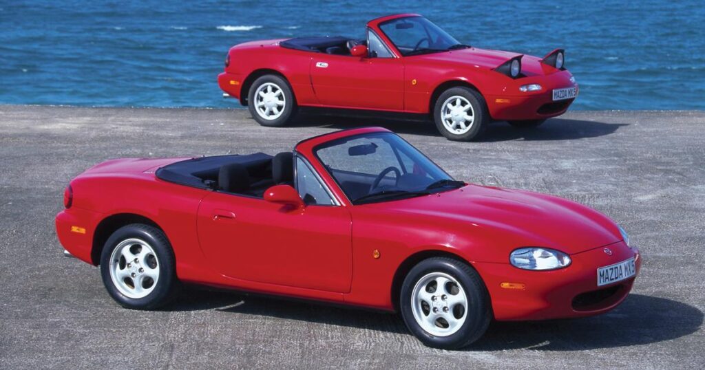 Mazda MX — dane techniczne, wymiary, silniki, spalanie, pojemność, ceny, opinie