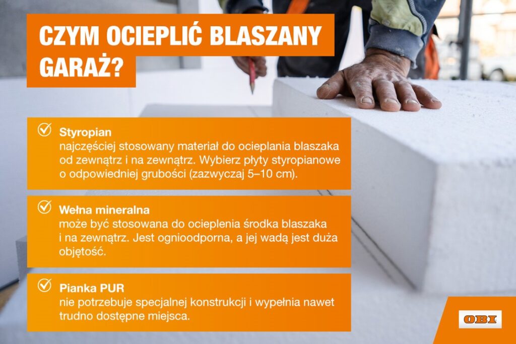 Jak ocieplić blaszany garaż?