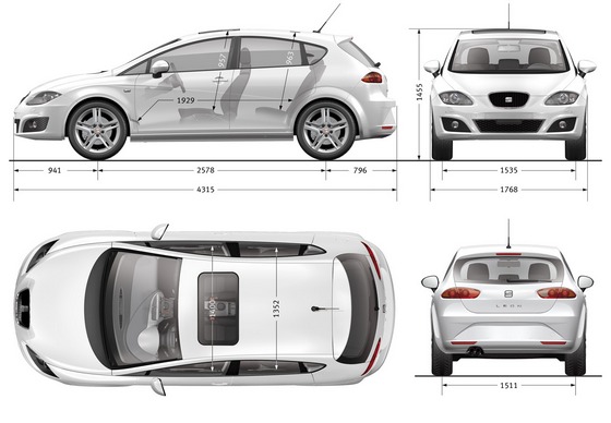 Seat Leon drugiej generacji — dane techniczne, wymiary, silniki, spalanie, pojemność, ceny, opinie