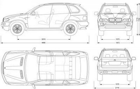 BMW X5 E53 - dane techniczne, wymiary, silniki, spalanie, pojemność, ceny, opinie
