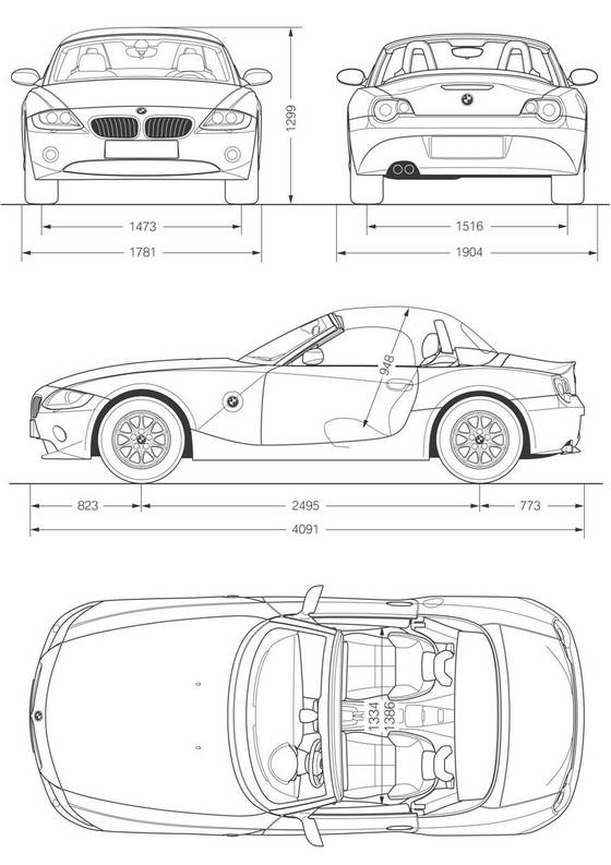 BMW Z4 E85 - dane techniczne, wymiary, silniki, spalanie, pojemność, ceny, opinie