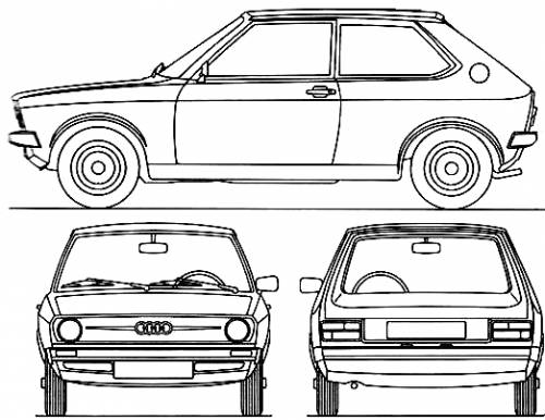 Audi 50 - dane techniczne, wymiary, silniki, spalanie, pojemność, ceny, opinie